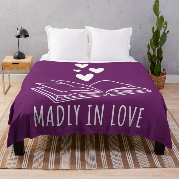 Item preview, Madly In Love With Books Bookish Aesthetic Book Lover designed and sold by BookishSerena.