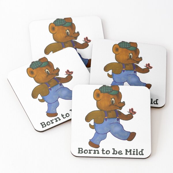 Item preview, Born to be mild bear design  designed and sold by Alicia Perrelli.