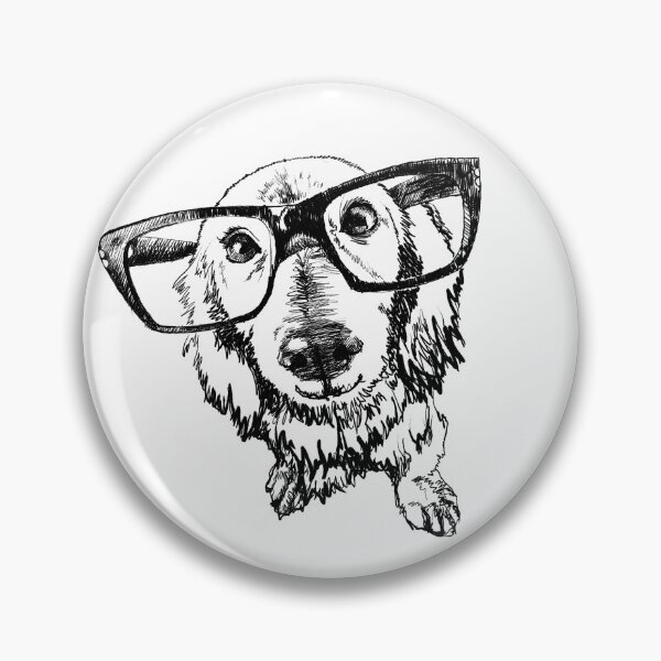 Item preview, Dog with glasses  designed and sold by PocketRoom.