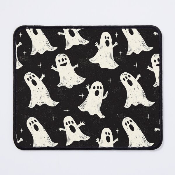Item preview, Spooky and Playful Ghosts with Vintage and Modern Horror Twist designed and sold by PaintbrushPlace.