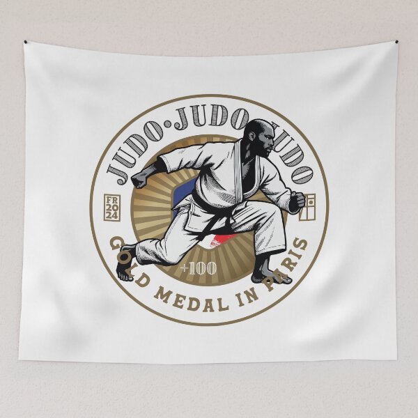Item preview, 2024 - FRANCE - JUDO - GOLD MEDAL - PARIS - 2 designed and sold by ArtProjectShop.