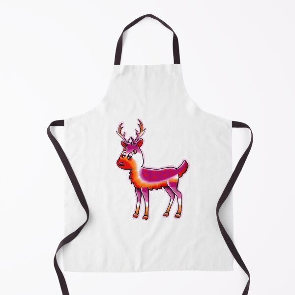 Item preview, Lesbian Pride Deer (With Antlers) designed and sold by LouiEspoArt.