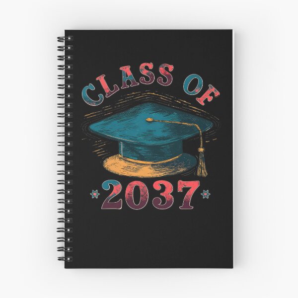 Item preview, Class of 2037 First Day of School Graduation hat retro designed and sold by MTRBSK11.