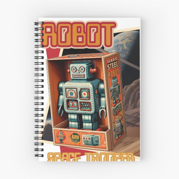 Item preview, vintage robot toy designed and sold by aliraweb.