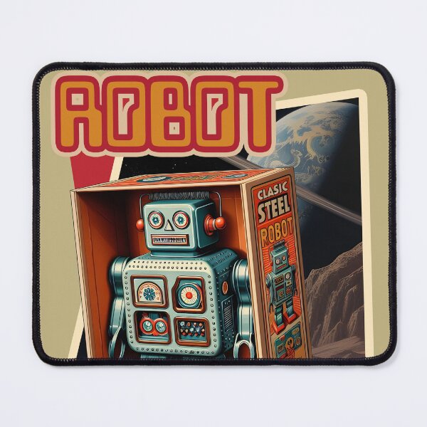 Item preview, vintage robot toy designed and sold by aliraweb.