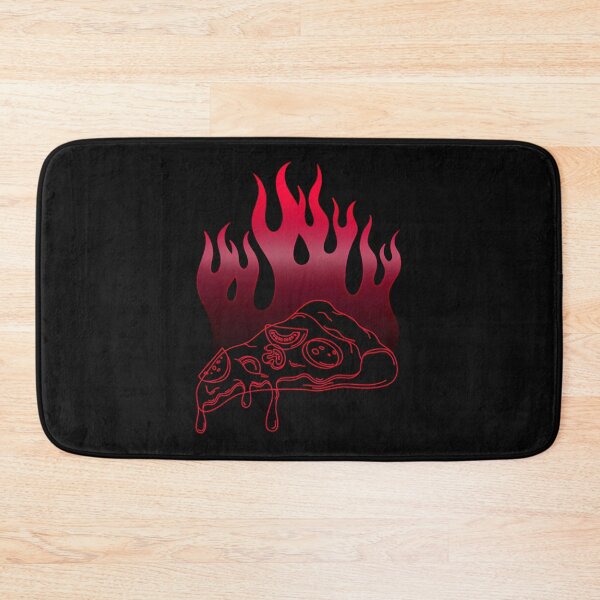 Item preview, Pizza On Flames Retro Unisex designed and sold by NicolaMail.