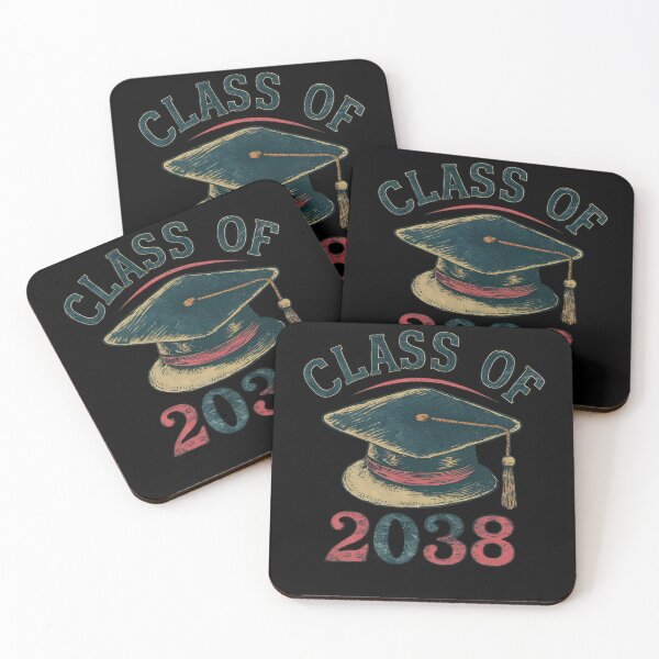 Item preview, Class of 2038 First Day of School Graduation hat retro designed and sold by MTRBSK11.