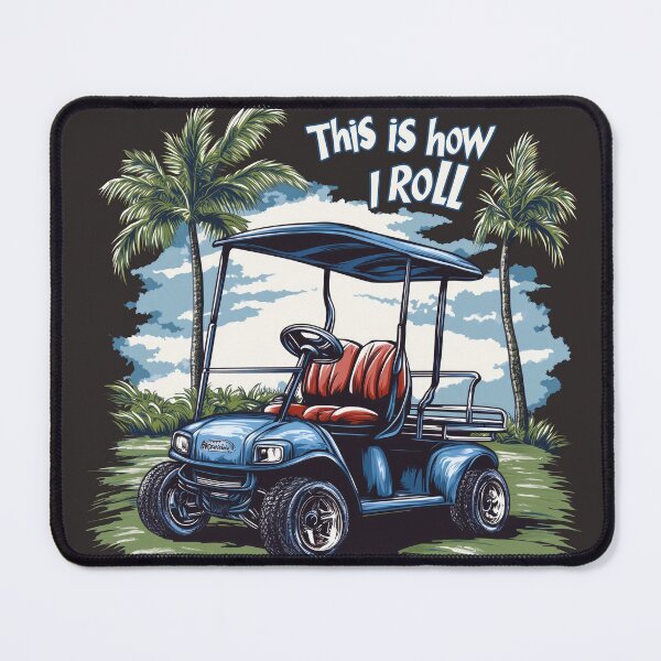 Item preview, This is How I Roll Golf Cart Golfer designed and sold by harmonicllc.