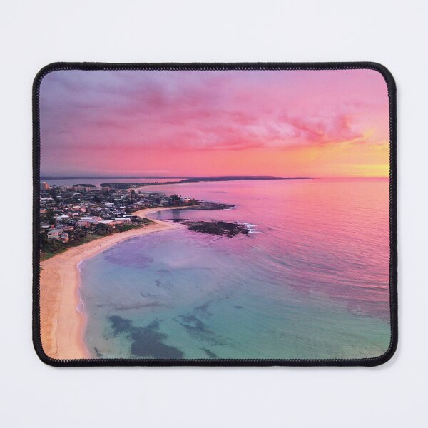 Item preview, Toowoon Bay Beach aerial at sunrise 3  designed and sold by Beata  Cz.  Young.
