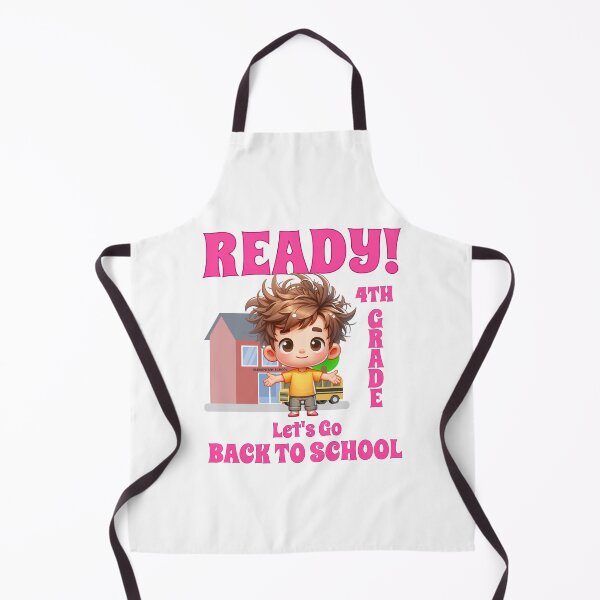 Item preview, Ready 4th Grade_Let's Go Back to School designed and sold by NuttySqueaky.