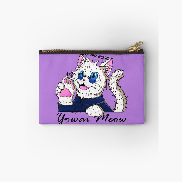 Item preview, Catoru Gojo - Yowai Meow designed and sold by Mangaman Ponzi Designs.