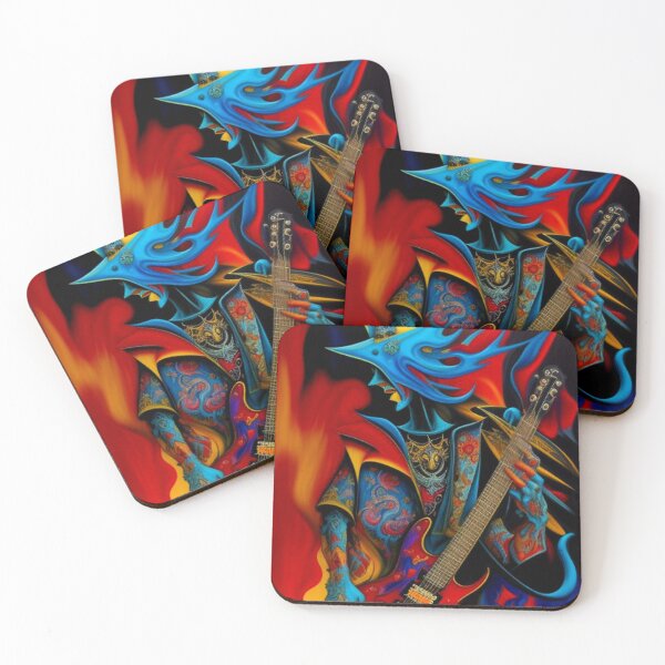 Item preview, Colorful Abstract Musician designed and sold by TheDarkWardrobe.