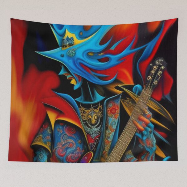 Item preview, Colorful Abstract Musician designed and sold by TheDarkWardrobe.