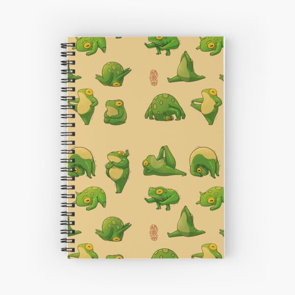 Item preview, Yoga Frogs 2 Poster No Text designed and sold by DingHuArt.