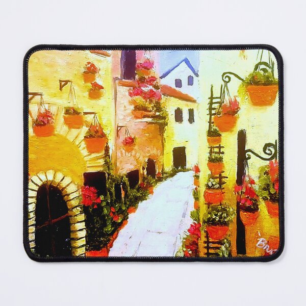 Item preview, Lucca Street scene Italy designed and sold by Brooze.