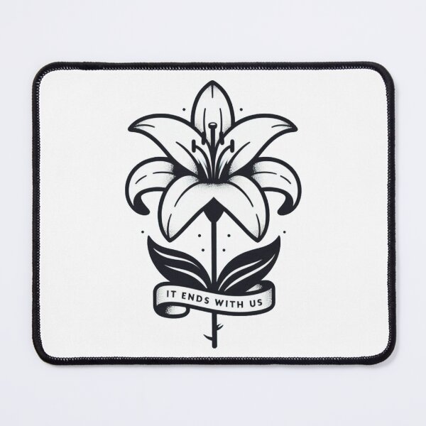 Item preview, It Ends with Us B/W design designed and sold by Plitop.