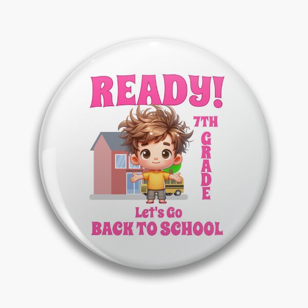 Item preview, Ready 7th Grade_Let's Go Back to School  designed and sold by NuttySqueaky.