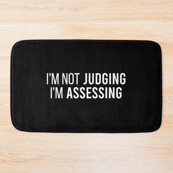 Item preview, I'm Not Judging I'm Assessing - Funny Social Worker designed and sold by zhilwahesani.