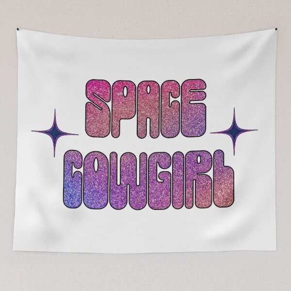 Item preview, Space Cowgirl (Text Only Color) designed and sold by SparklefilthStudios.