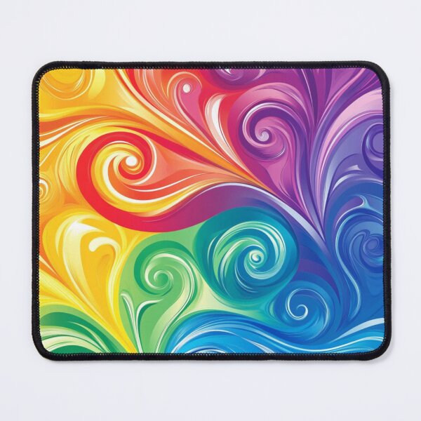 Item preview, Colorful Rainbow Swirls - Rainbow designed and sold by bimbleDIY.