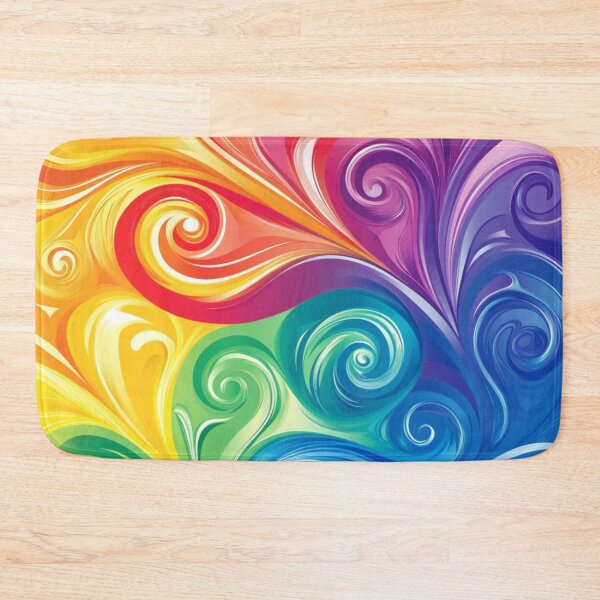 Item preview, Colorful Rainbow Swirls - Rainbow designed and sold by bimbleDIY.