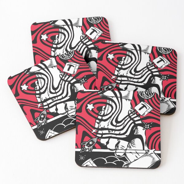 Item preview, Shake Hands Red and Black designed and sold by ARTHEMID.