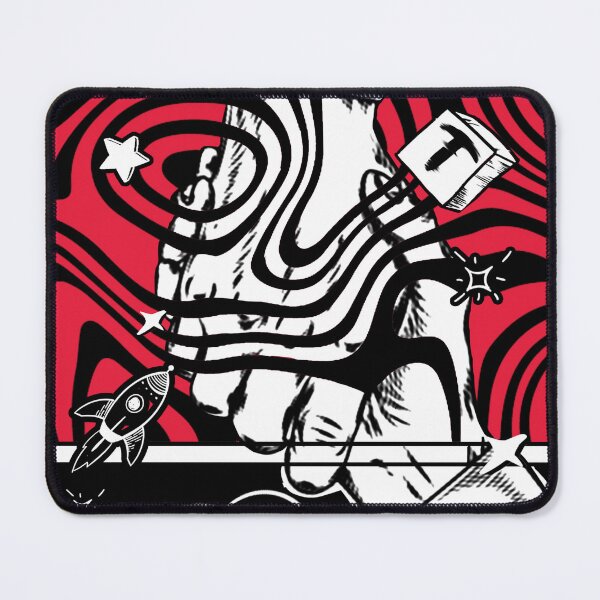 Item preview, Shake Hands Red and Black designed and sold by ARTHEMID.