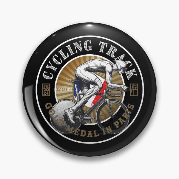 Item preview, 2024 - FRANCE - CYCLING TRACK - GOLD MEDAL - PARIS - 1 designed and sold by ArtProjectShop.