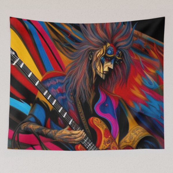 Item preview, Colorful Abstract Musician designed and sold by TheDarkWardrobe.