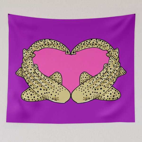 Item preview, Zebra shark heart designed and sold by sharkbait83.