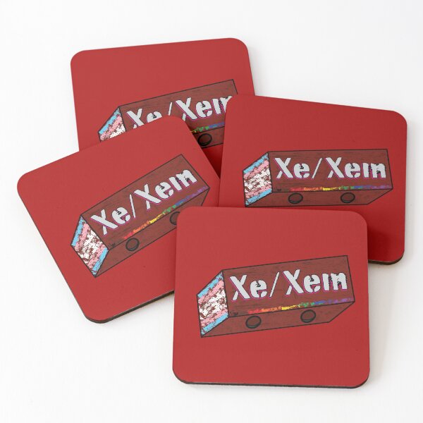 Item preview, Xe/Xem Pronoun Pride Brick designed and sold by BiOurPride.