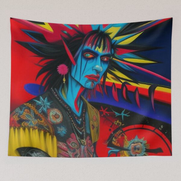 Item preview, Colorful Abstract Musician designed and sold by TheDarkWardrobe.