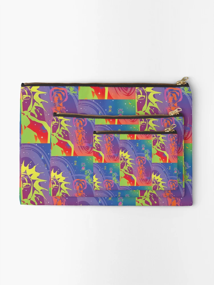 Thumbnail 2 of 4, Zipper Pouch, Cosmic Caravan designed and sold by InfinitePathArt.