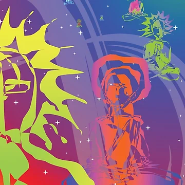 Artwork thumbnail, Cosmic Caravan by InfinitePathArt