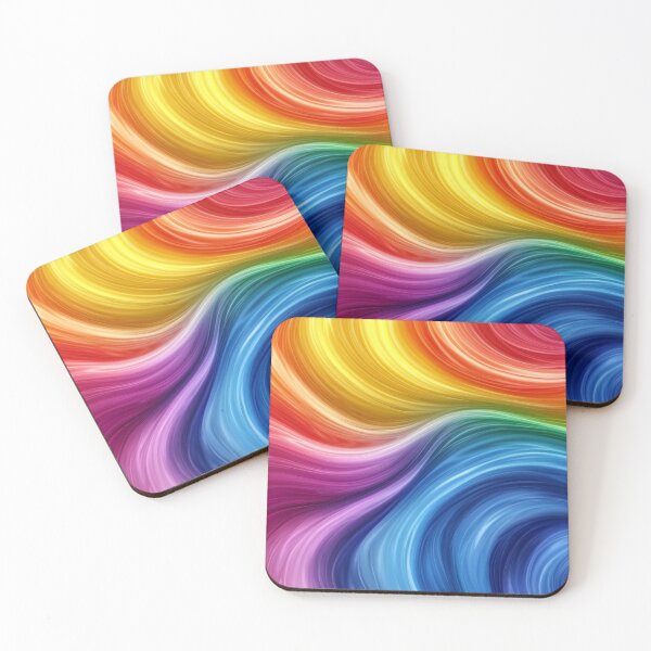 Item preview, Colorful Rainbow Swirls - Rainbow designed and sold by bimbleDIY.