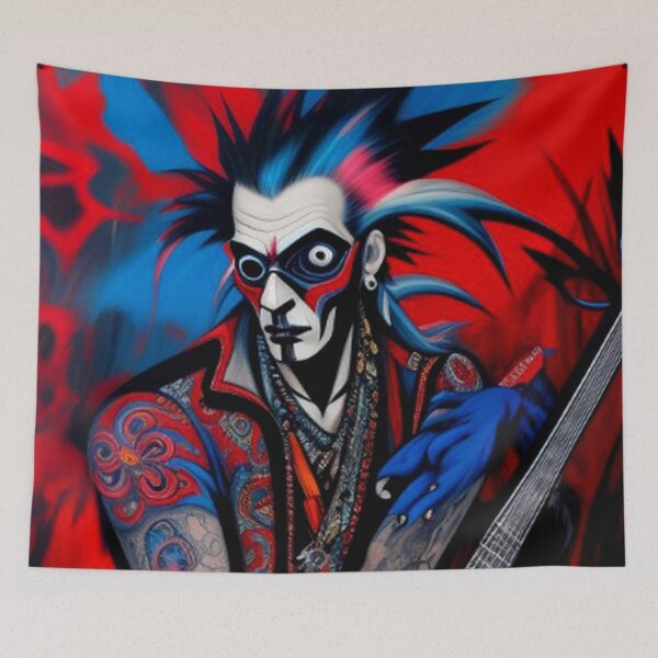 Item preview, Colorful Abstract Musician designed and sold by TheDarkWardrobe.
