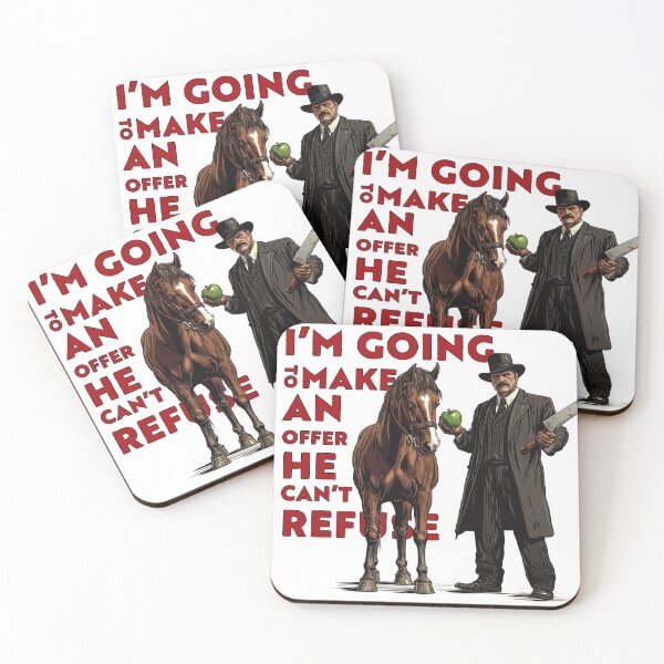 Item preview, The famous godfather quote. "I'm going to make an offer he can't refuse" designed and sold by Galp.