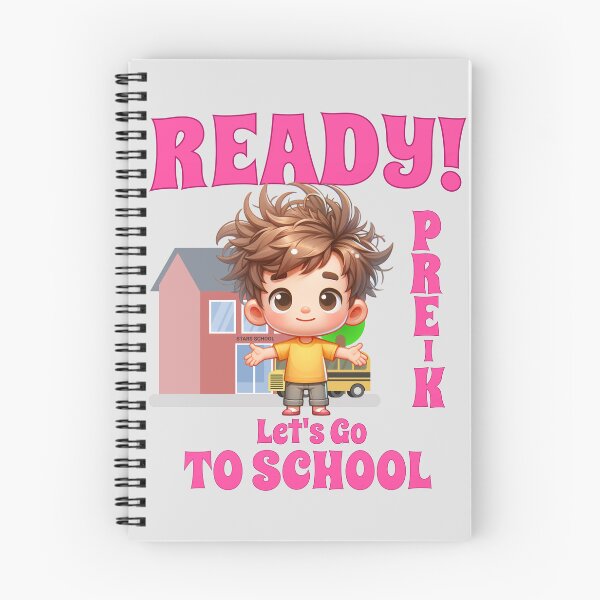 Item preview, Ready_Let's Go to School Pre-K designed and sold by NuttySqueaky.