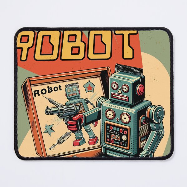 Item preview, vintage steel robot designed and sold by aliraweb.