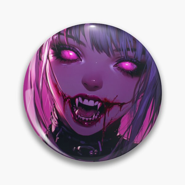 Item preview, Pink and Black Vampire designed and sold by CursedbyLilith.