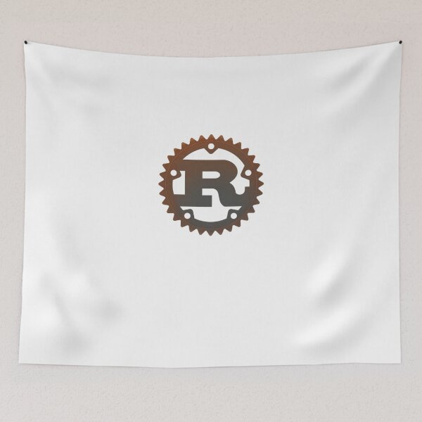Item preview, Rusty Rust Official Brownish Gray Logo Hoodie designed and sold by Rainwater Merch.