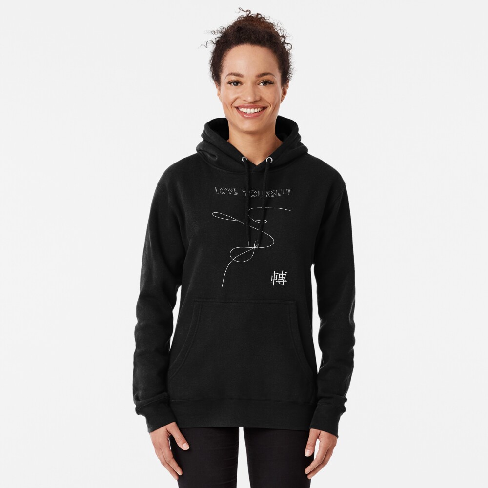 love yourself tear hoodie