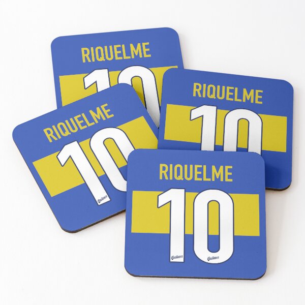 Item preview, 10 Juan Roman Riquelme - Boca Juniors 2000/01 (yellow stripe) designed and sold by luchomorto.