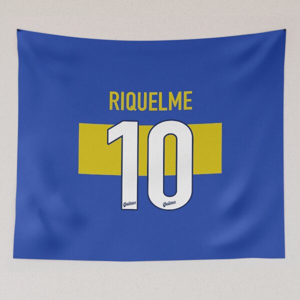 Item preview, 10 Juan Roman Riquelme - Boca Juniors 2000/01 (yellow stripe) designed and sold by luchomorto.