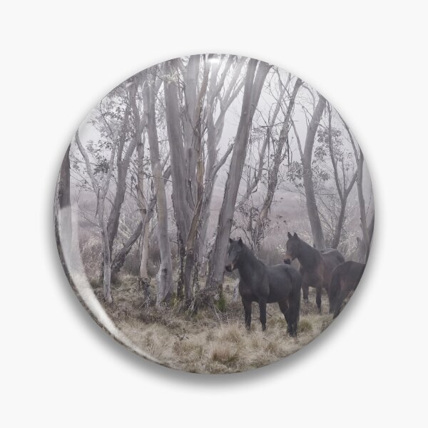 Item preview, Australian brumbies on a cold day. designed and sold by Beata  Cz.  Young.