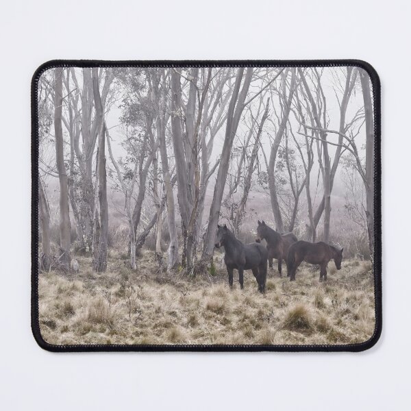 Item preview, Australian brumbies on a cold day. designed and sold by Beata Cz. Young.