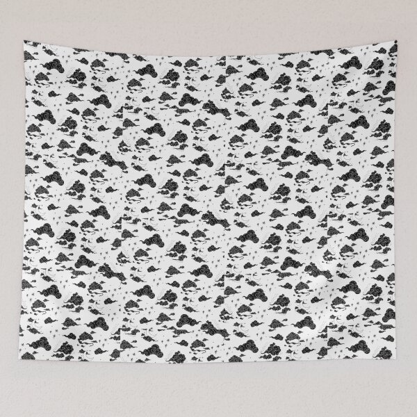 Item preview, Cloud and moon of white designed and sold by andrasdesignssss.