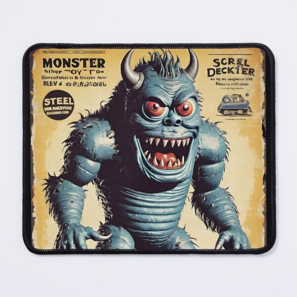 Item preview, vintage monster toy designed and sold by aliraweb.