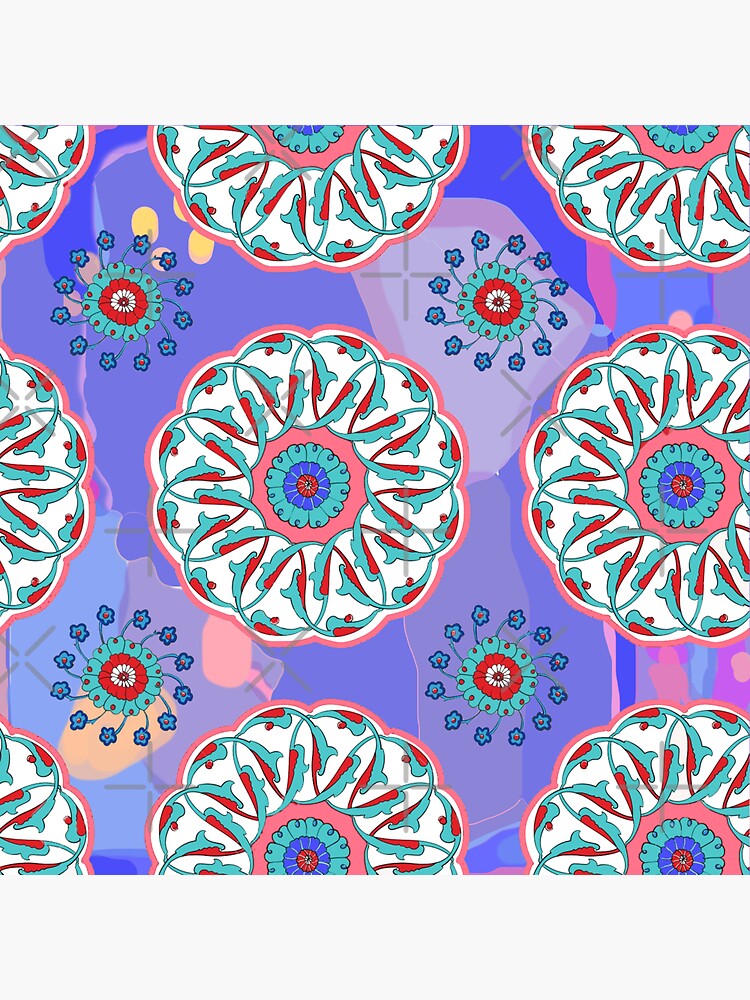 "Mosaic" Sticker for Sale by Thesmecca Redbubble