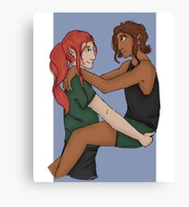 hewwo Canvas Print